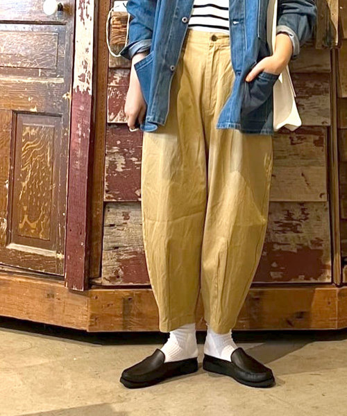 ジャーナルスタンダードラックス | ドライギャバ バレルパンツ ドライギャバ バレルパンツ（その他パンツ）｜JOURNAL STANDARD