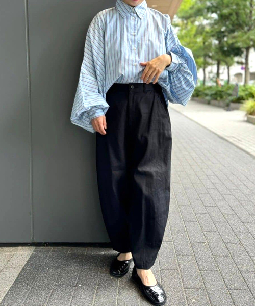 ジャーナルスタンダードラックス | ドライギャバ バレルパンツ ドライギャバ バレルパンツ（その他パンツ）｜JOURNAL STANDARD
