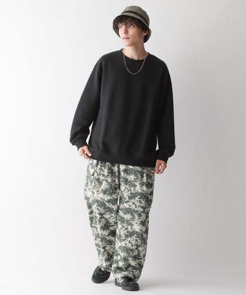 RAGEBLUE（レイジブルー）の「カモフラージュ柄ミリタリーカーゴ/パラシュートパンツ（カーゴパンツ・メンズ・グレー系その他/カーキ・MEDIUM/LARGE）」の22枚目の写真