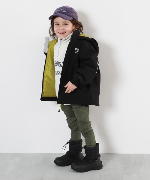 devirock（デビロック）の「防滑 撥水 中綿スノーブーツ(ボアインソール付き)（ブーツ・キッズ・ライトグレー/ピンク系3/ブラック・17.0cm/18.0cm/19.0cm/20.0cm/21.0cm/22.0cm/23.0cm）」の11枚目の写真