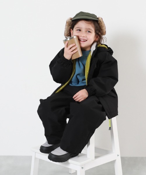 devirock（デビロック）の「防滑 撥水 中綿スノーブーツ(ボアインソール付き)（ブーツ・キッズ・ライトグレー/ピンク系3/ブラック・17.0cm/18.0cm/19.0cm/20.0cm/21.0cm/22.0cm/23.0cm）」の14枚目の写真