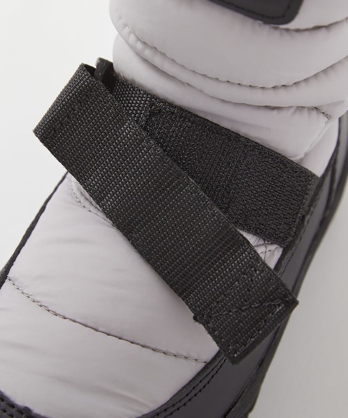 devirock（デビロック）の「防滑 撥水 中綿スノーブーツ(ボアインソール付き)（ブーツ・キッズ・ライトグレー/ピンク系3/ブラック・17.0cm/18.0cm/19.0cm/20.0cm/21.0cm/22.0cm/23.0cm）」の6枚目の写真