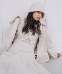 PROPORTION BODY DRESSING | へアリー透かし編みニットセット / 1214270928(ニット/セーター)