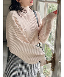 MIIA | ボリュームスリーブニット(ニット/セーター)