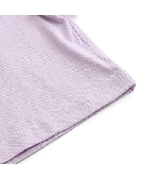 SISTER JENNI（SISTER JENNI）の「【コットン100％】ラインそでレイヤード風ロンT（Tシャツ/カットソー・キッズ・ラベンダー/オフホワイト/ブラック・160cm/150cm/130cm/140cm）」の22枚目の写真