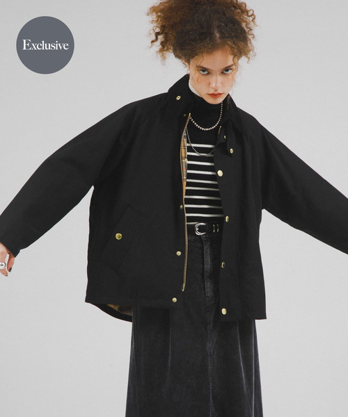 Barbour（バブアー）の「『別注』Barbour / URBAN RESEARCH　TRANSPORT（その他アウター・レディース・ブラック/カーキ・FREE）」の2枚目の写真