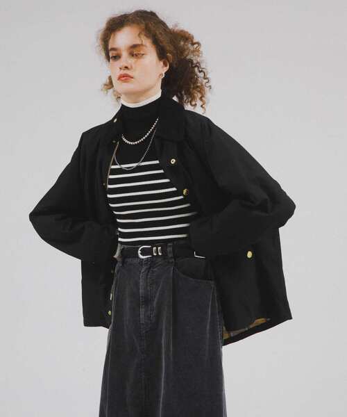 Barbour（バブアー）の「『別注』Barbour / URBAN RESEARCH　TRANSPORT（その他アウター・レディース・ブラック/カーキ・FREE）」の6枚目の写真