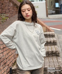 SNOOPY（スヌーピー）の「【PEANUTS / SNOOPY】別注 ピーナッツ スヌーピー ヴィンテージプリント オーバーサイズロンT（Tシャツ/カットソー）」