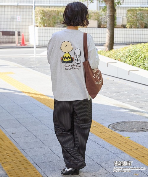 PEANUTS / SNOOPY】別注 ピーナッツ スヌーピー ヴィンテージプリント