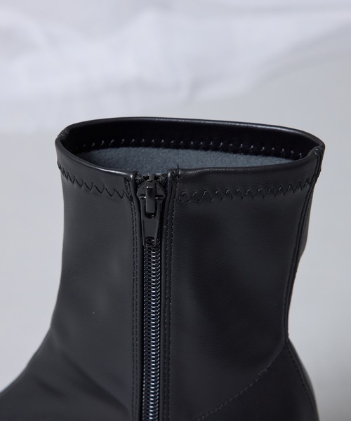 Mavie..7(メヴィセットゥ)の「【Mavie..7】ショートブーツ(ブーツ・レディース・ブラック系/ブラック・SMALL/MEDIUM/LARGE)」の15枚目の写真