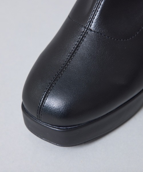 Mavie..7(メヴィセットゥ)の「【Mavie..7】ショートブーツ(ブーツ・レディース・ブラック系/ブラック・SMALL/MEDIUM/LARGE)」の17枚目の写真
