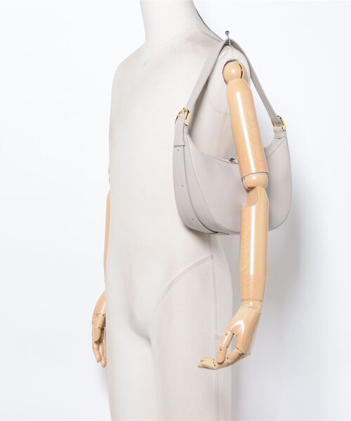 Scrap Book（スクラップブック）の「【CHRISTIAN VILLA】ムーンバッグ（ショルダーバッグ・レディース・グレー系その他/ホワイト・FREE）」の7枚目の写真