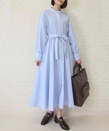 セール】【INTERPLAY x MAYUKO】Shoulder Ruffle Knit One-piece
