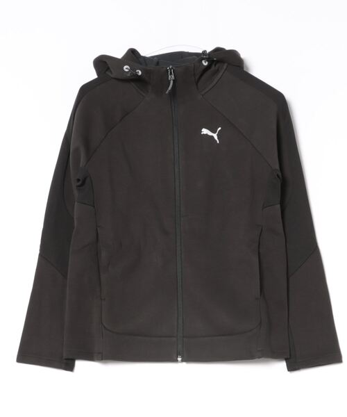 PUMA(プーマ)の「PUMA プーマ ウィメンズ エヴォストライプ フルジップ フーディー(パーカー・レディース・ライトグレー/ブラック・LARGE/SMALL/MEDIUM/X-LARGE)」の11枚目の写真