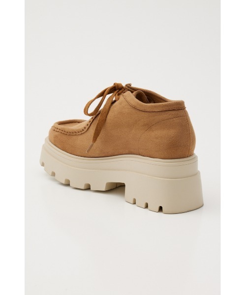 RODEO CROWNS WIDE BOWL（ロデオクラウンズワイドボウル）の「VOLUME SOLE F スエードシューズ（スニーカー・レディース・ブラック/ベージュ・MEDIUM/LARGE）」の12枚目の写真