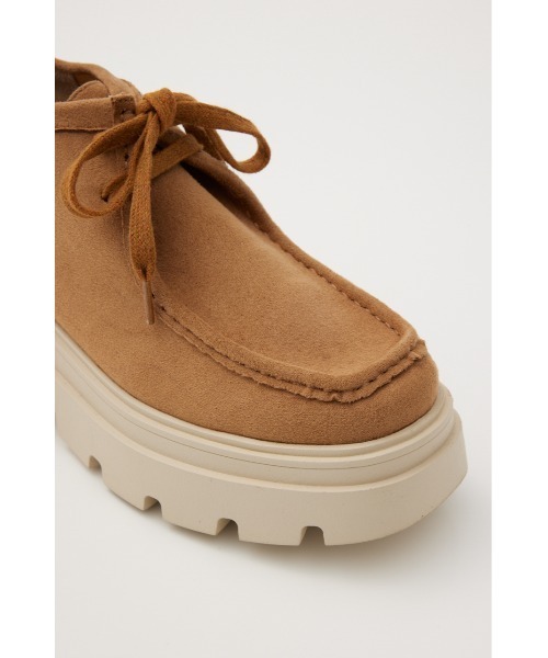 RODEO CROWNS WIDE BOWL（ロデオクラウンズワイドボウル）の「VOLUME SOLE F スエードシューズ（スニーカー・レディース・ブラック/ベージュ・MEDIUM/LARGE）」の14枚目の写真