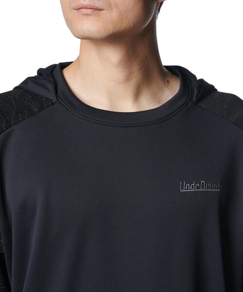 UNDER ARMOUR(アンダーアーマー)の「UAヤード アーマーフリース フーディー(ベースボール/メンズ)(スウェット・メンズ・ブラック・XL/L)」の5枚目の写真