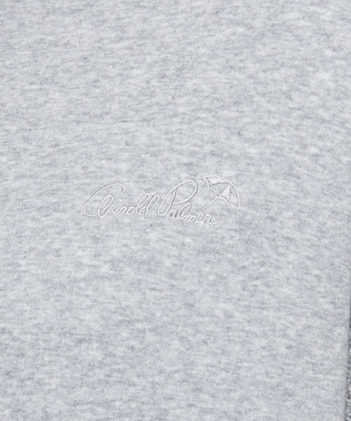 Arnold Palmer（アーノルドパーマー）の「裏フリース ニットドッキング ワンピース（ワンピース・レディース・杢グレー/ライトベージュ/ブラック・L/M/S）」の9枚目の写真