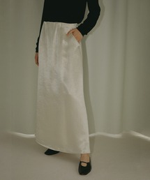 SATIN MAXI SKIRT