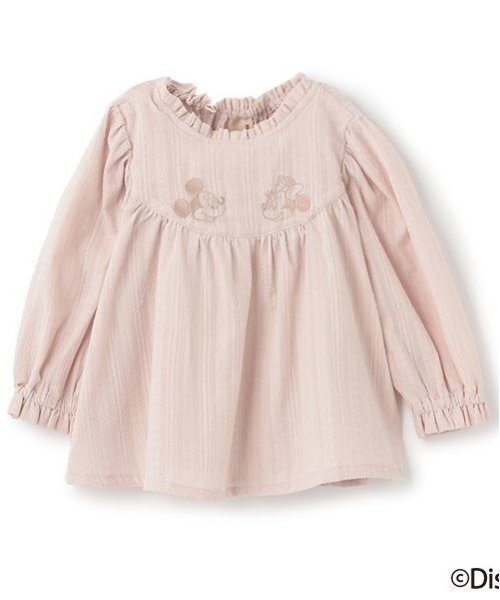 Disney（ディズニー）の「【Disney】刺しゅうチュニック（チュニック・キッズ・ライトグリーン/ライトピンク/ブルー・80ｃｍ/120cm/110cm/90cm/130cm/100cm）」の16枚目の写真