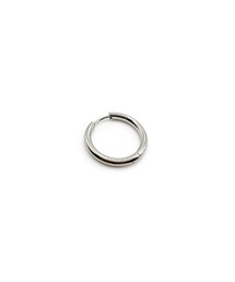 KISHOKACHI 希少価値 シンプルクリッカーステンレスピアス 内径21mm