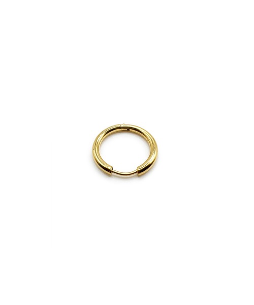 Import & Select（インポートアンドセレクト）の「KISHOKACHI 希少価値 シンプルクリッカーステンレスピアス 内径21mm（ピアス（片耳用）・メンズ・ブラック/シルバー/ゴールド・FREE）」の8枚目の写真