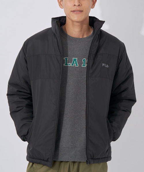セール】【FILA/フィラ】軽量中綿ジャケット スタンドブルゾン