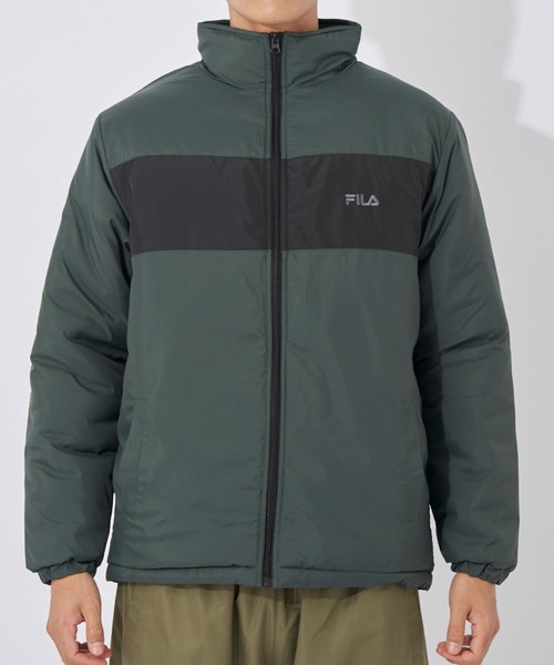 セール】【FILA/フィラ】軽量中綿ジャケット スタンドブルゾン