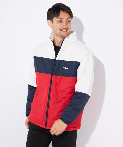セール】【FILA/フィラ】軽量中綿ジャケット スタンドブルゾン
