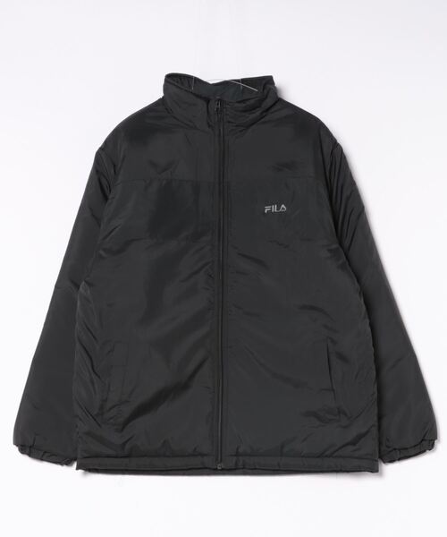 FILA（フィラ）の「【FILA/フィラ】軽量中綿ジャケット　スタンドブルゾン（ブルゾン・メンズ・ブラック/カーキ/トリコロール/ネイビー・LARGE/X-LARGE/MEDIUM）」の14枚目の写真
