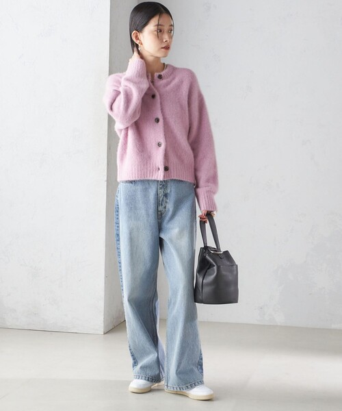 MARROW(マロウ)の「★★【SHIPS別注】MARROW:リング ハンドル バッグ(ハンドバッグ・レディース・ナチュラル/ブラック・ONE SIZE)」の8枚目の写真