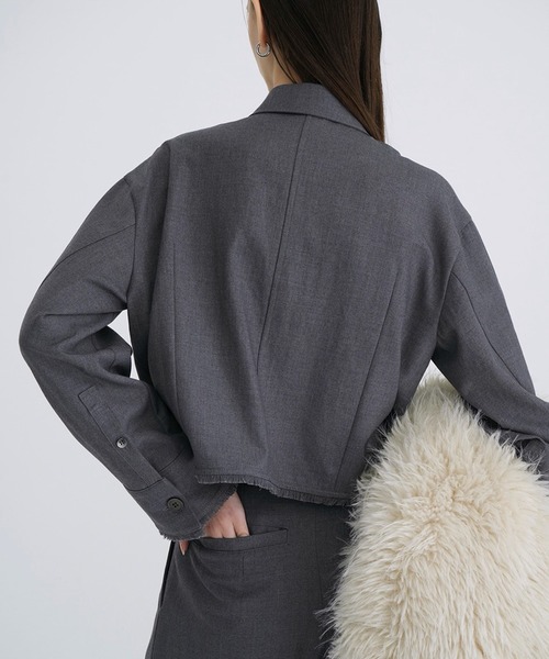 セール】FRINGE SHORT SHIRT（シャツ/ブラウス）｜CLANE（クラネ）の