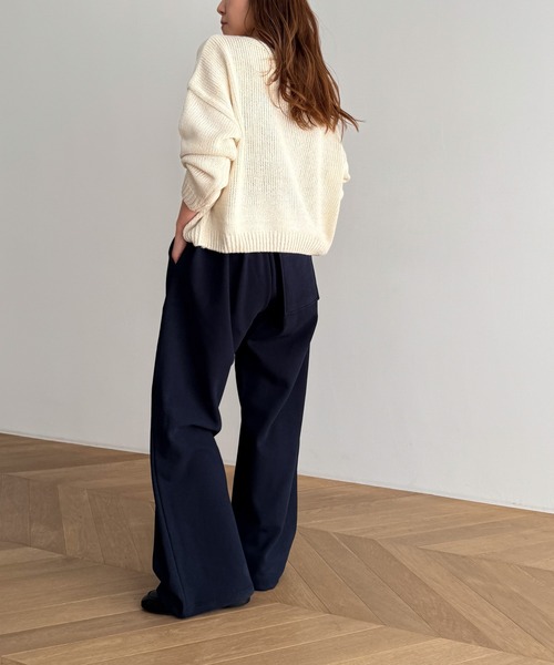 ⭐︎美品⭐︎ CANAL JEAN スウェットパンツ CANAL JEAN（キャナルジーン）の「El mar ワイドレッグ