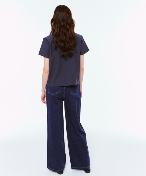 FEKETE（フェケテ）の「LOOSE WIDE DENIM / ワイドルーズデニム