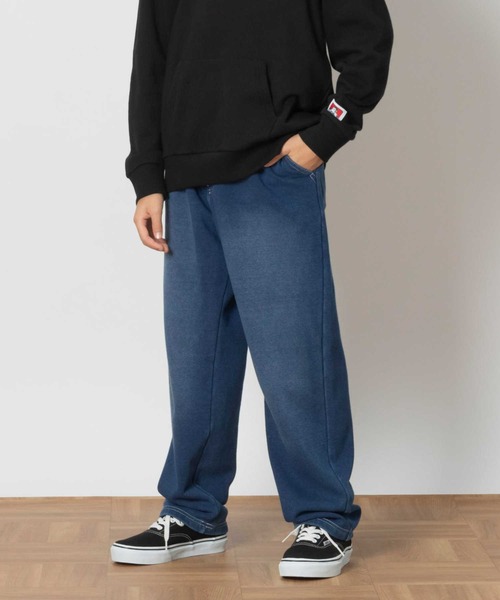 MPS(エムピーエス)の「【MPS】裏シャギーデニムイージーパンツ(デニムパンツ・キッズ・ライトインディゴブルー/ダークインディゴブルー・120/130/140/150/160)」の2枚目の写真