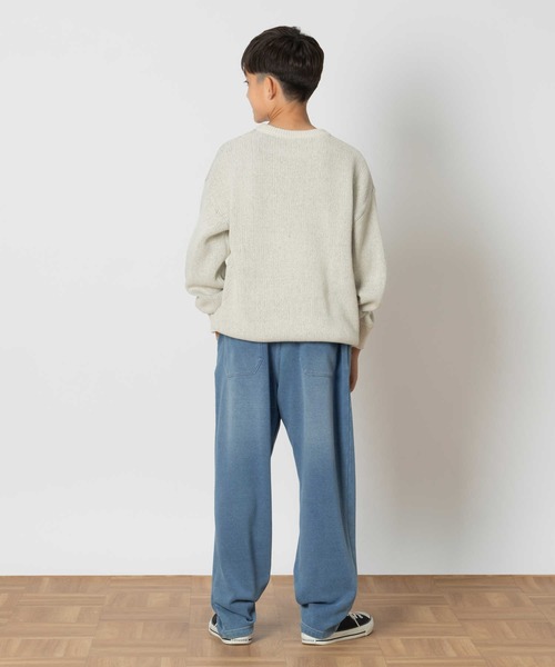 MPS(エムピーエス)の「【MPS】裏シャギーデニムイージーパンツ(デニムパンツ・キッズ・ライトインディゴブルー/ダークインディゴブルー・120/130/140/150/160)」の19枚目の写真