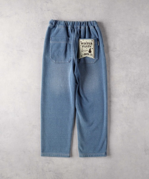 MPS(エムピーエス)の「【MPS】裏シャギーデニムイージーパンツ(デニムパンツ・キッズ・ライトインディゴブルー/ダークインディゴブルー・120/130/140/150/160)」の21枚目の写真