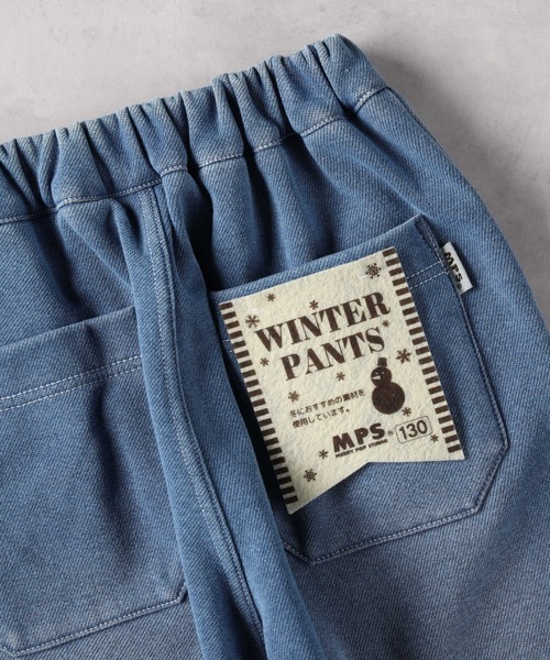 MPS(エムピーエス)の「【MPS】裏シャギーデニムイージーパンツ(デニムパンツ・キッズ・ライトインディゴブルー/ダークインディゴブルー・120/130/140/150/160)」の22枚目の写真