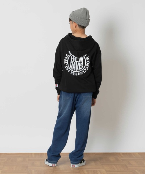 MPS(エムピーエス)の「【MPS】裏シャギーデニムイージーパンツ(デニムパンツ・キッズ・ライトインディゴブルー/ダークインディゴブルー・120/130/140/150/160)」の12枚目の写真