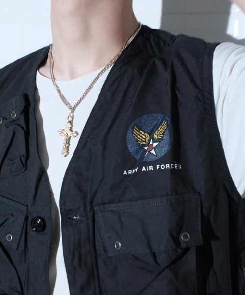 MILITARY(ミリタリー)の「U.S MILITARY / ユーエスミリタリー ALPHA 90S C-1 VEST DEAD STOCK(ベスト・メンズ・カーキ/ブラック/ネイビー・LARGE/MEDIUM)」の7枚目の写真