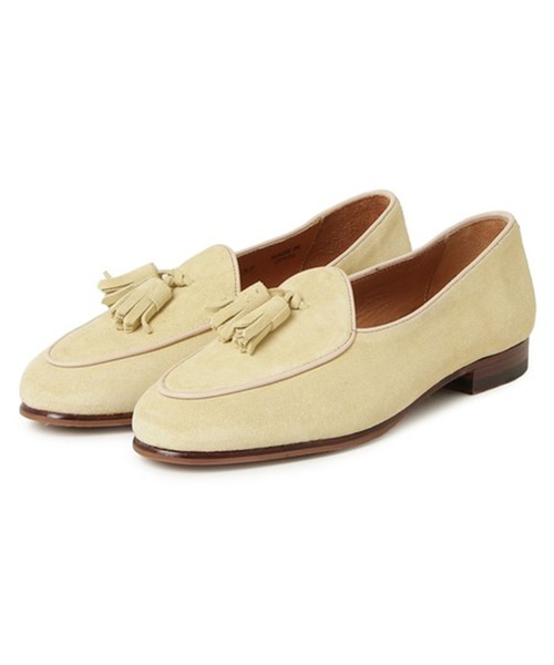 Berwick1707（バーウィック）の「Berwick バーウィック タッセルローファー 173 ゴム×レザーソール（ローファー・レディース・ブラック/ピンク/イエロー/ライトブラウン・38/39/37/36）」の4枚目の写真