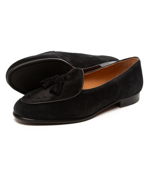 Berwick1707（バーウィック）の「Berwick バーウィック タッセルローファー 173 ゴム×レザーソール（ローファー・レディース・ブラック/ピンク/イエロー/ライトブラウン・38/39/37/36）」の9枚目の写真