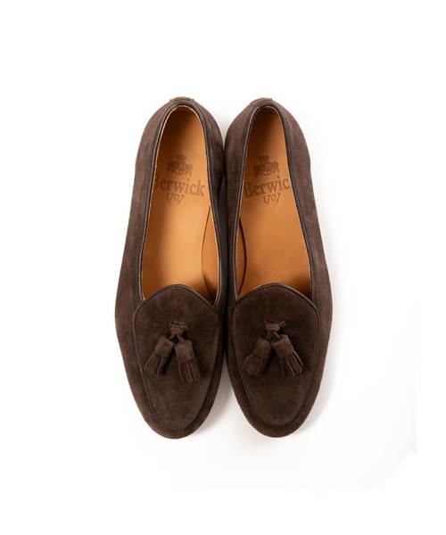 Berwick1707(バーウィック)の「Berwick バーウィック タッセルローファー 173FLSG / Women's(ローファー・レディース・ブラック/ピンク/イエロー/ライトブラウン・38/39/37/36)」の18枚目の写真