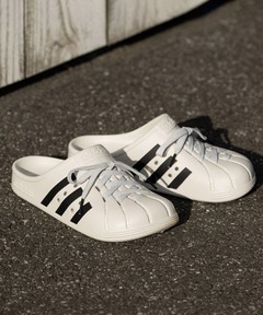 売切れ前に adidas ADILETTE CLOGS シューレースアレンジ可◎ 売切れ前に adidas ADILETTE CLOGS シューレースアレンジ可