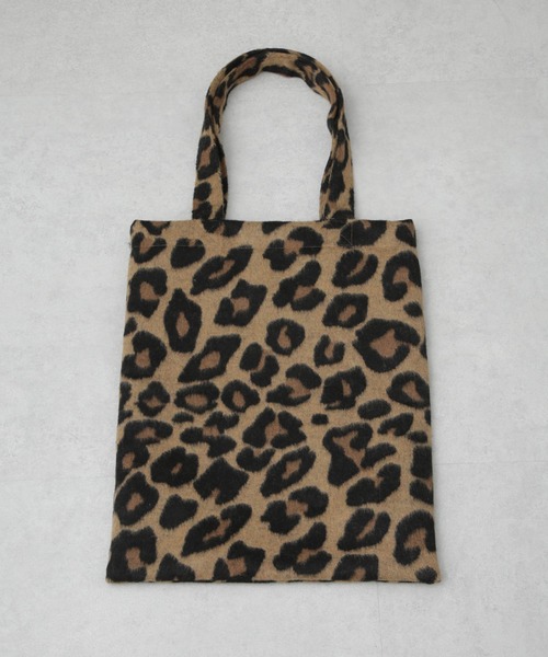 セール】シャギーレオパードトートバッグ（トートバッグ）｜NANO