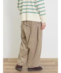 Samansa Mos2 | 細コールサスペンダー付ワイドパンツ(その他パンツ)