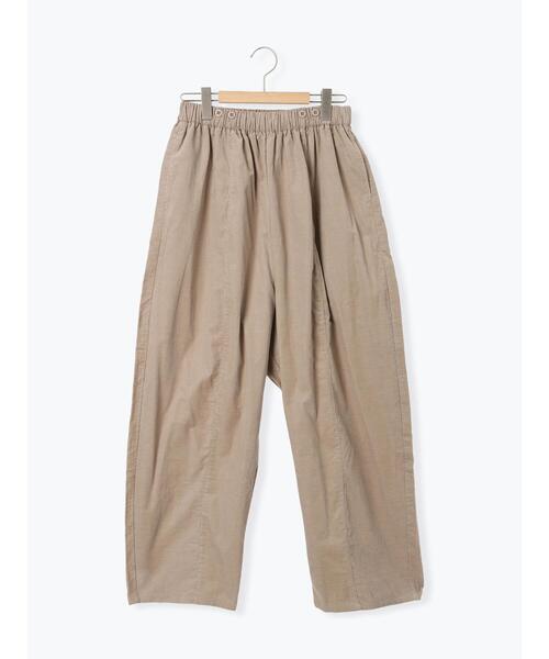 Samansa Mos2（サマンサ モスモス）の「細コールサスペンダー付ワイドパンツ（その他パンツ・レディース・カーキ/ベージュ/キャメル/ダークブラウン・F）」の11枚目の写真