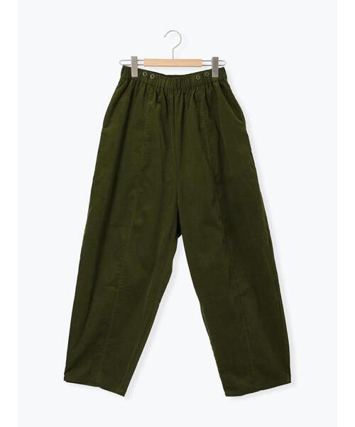 Samansa Mos2（サマンサ モスモス）の「細コールサスペンダー付ワイドパンツ（その他パンツ・レディース・カーキ/ベージュ/キャメル/ダークブラウン・F）」の14枚目の写真