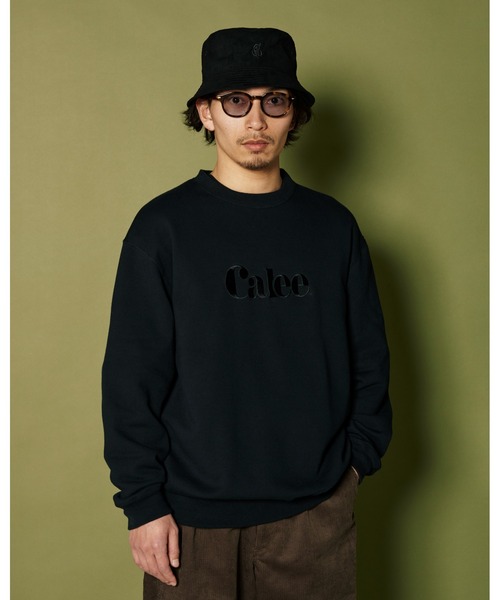 CALEE（キャリー）の「FAUX SUEDE BUCKET HAT（ハット・メンズ・アッシュブラウン/ブラック・MEDIUM/LARGE）」の2枚目の写真