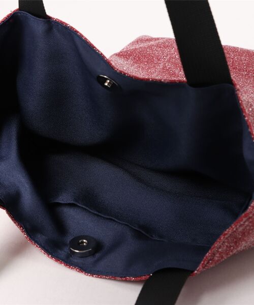 CONVERSE（コンバース）の「【CONVERSE】ARCH LOGO GATHER TOTE BAG/手提げ/肩掛け/トートバッグ/コンバース（トートバッグ・レディース・ブラウン/ピンク/ホワイト・FREE）」の6枚目の写真